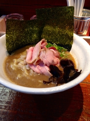 「豚煮干そば (こってり) ¥750」@チャランポの写真