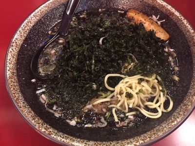 「岩のりラーメン800円」@赤門の写真