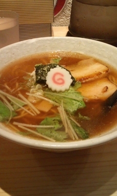 「中華そば」@つけ麺屋 銀四郎の写真