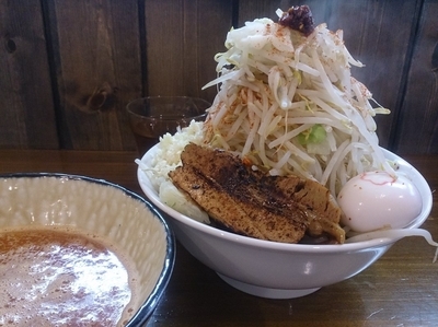 「赤富士【400g】つけ麺バージョン」@麺処 はいからの写真