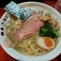 煮干しそば(塩味)＋半チャーシュー