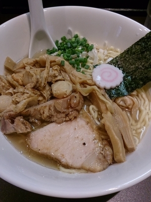 「【限定】ホタテそば」@おおぜき中華そば店の写真