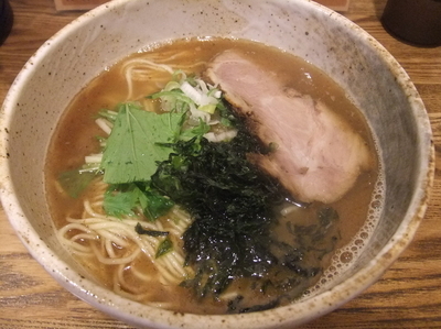 「煮干らーめん（並）（700円）」@らーめん 縁の写真