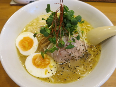 「フルルの鶏パイタンSOBA　　800円」@麺屋 Hulu-luの写真