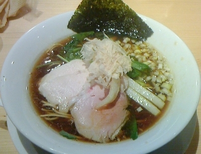 「鶏ＳＯＢＡ」@Ginza Noodles むぎとオリーブの写真