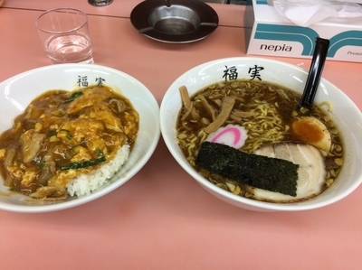 「Bセット  900円」@福実 本店の写真