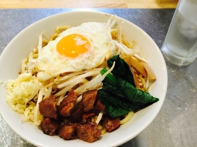 「汁なし 770円」@つけ麺・汁なし専門店 R 中村店の写真