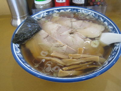 「チャーシューメン　850円」@青竹手打ラーメン ほそやの写真
