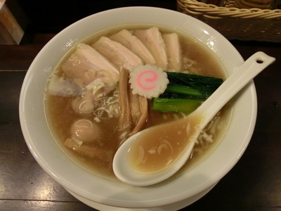 「中華そば」@銀座 朧月 目黒処の写真