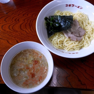 「つけめん（600円）＋麺・中盛（100円）」@ラーメンショップ 津久井店の写真
