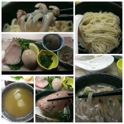 「冷やし煮干しつけそば濃い目」@中華そば よしかわの写真