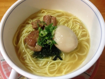 「とりそば（全部、金の滴、大盛り）」@スープ研究処 ぶいよんの写真