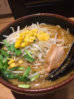 「味噌ラーメン」@らぁ麺屋 つなぎの写真