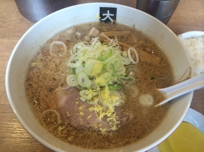 「味噌＋ライス（790+110円）」@大島の写真