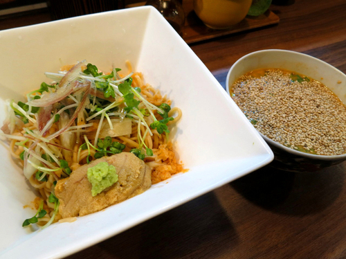 【限定】冷やし雲丹つけ麺 プレミアム