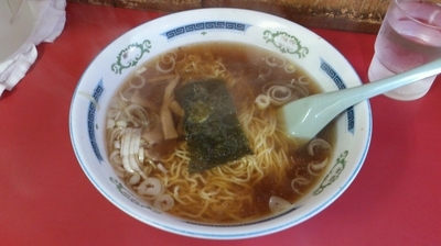 「半チャンラーメン_630円」@伊峡の写真