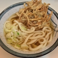 ごぼう天うどん（￥390）