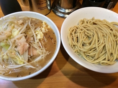 「【限定】シークワーサーつけ麺　￥880」@ラーメン二郎 八王子野猿街道店2の写真