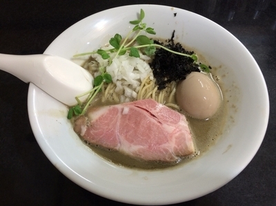 「【限定】濃厚そば　味玉　￥880」@麺処 晴の写真