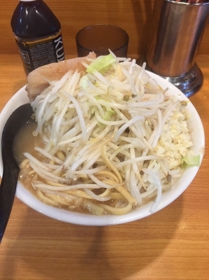 「小ラーメン」@ラーメン二郎 八王子野猿街道店2の写真