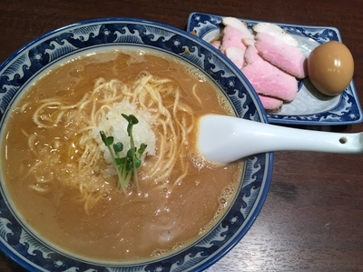 「特製特濃煮干しそば【850円】」@煮干神の写真