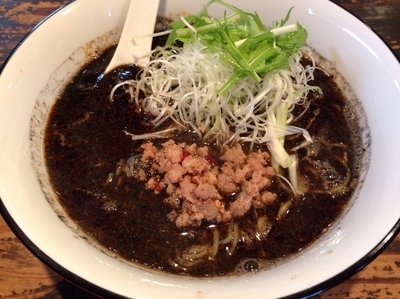 「黒坦々麺　￥８４０」@麺家 烈 安城美園店の写真