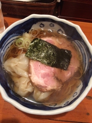 「わんたんめん700円」@中華そば 榮じの写真