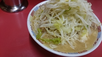 「大豚ラーメン(ニンニク)」@ラーメン二郎 ひばりヶ丘駅前店の写真