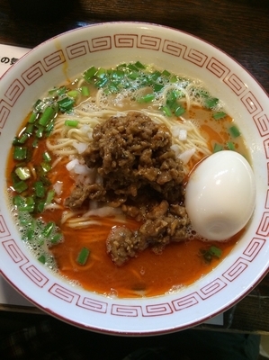 「味玉ニボ台湾ラーメン880円」@らぁめん小池の写真