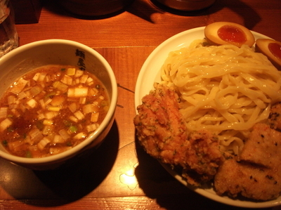 「濃厚二天つけ麺」@麺屋武蔵 二天 池袋店の写真