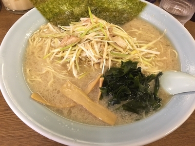 「ネギラーメン中盛」@ラーメンショップ 足利店の写真