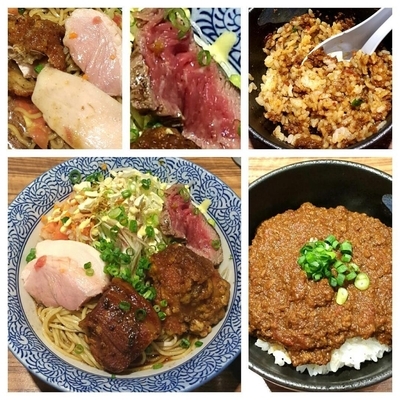 「【４周年限定】冷やし肉そば850円+あらいめし250円」@ラーメン燈郎の写真