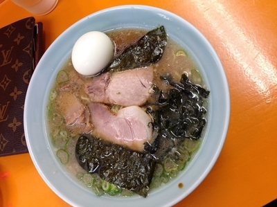 「ラーメン＋半カレー」@ラーメンショップYAMANAKAの写真
