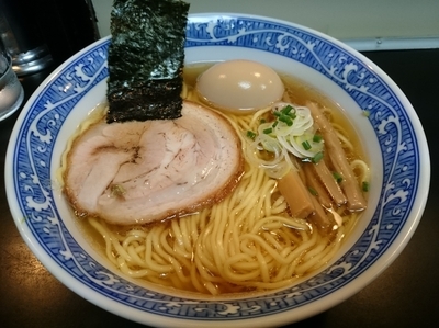 「味玉塩ラーメン 850円」@ラーメン専門 くぼ田の写真