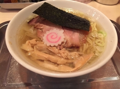 「特製煮干しそば 濃厚塩 ¥750」@麺屋 浦島太郎の写真