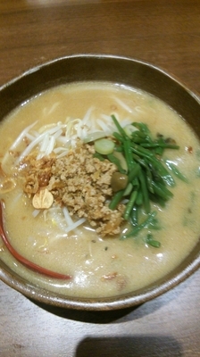 「信州味噌ラーメン」@麺場 田所商店 高崎店の写真