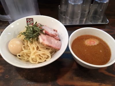 「特製つけ麺(並)ネギ抜き」@煮干しらーめん 玉五郎 東京新宿店の写真