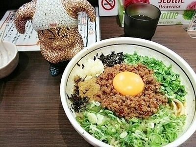 「台湾混ぜそば(大盛)」@麺屋はなび 新宿店の写真