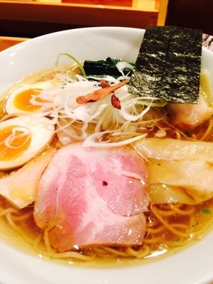 「特製 塩そば」@饗 くろ㐂の写真