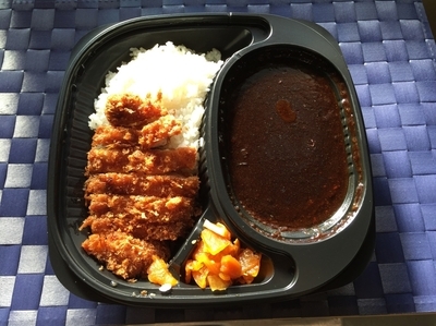 「カツカレー弁当」@カレーの南海の写真