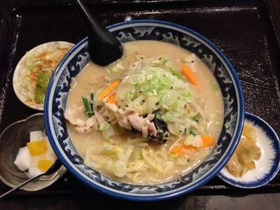 「野菜タンメンセット」@揚州達人 金町店の写真