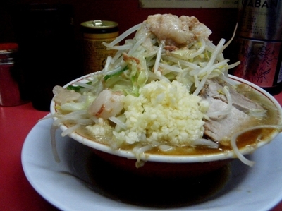 「小ラーメン・ニンニクマシマシアブラ」@ラーメン二郎 大宮店の写真