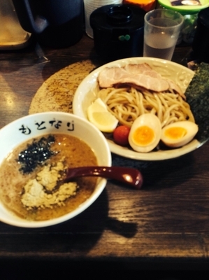 「濃厚海老つけ麺SP 1080円？だったかな」@麺や偶 もとなり 久茂地店の写真