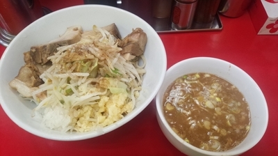 「つけ麺800円＋豚150円」@豚ラーメン 蕨店の写真