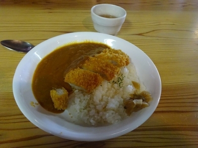 「カツカレー」@燕山荘の写真