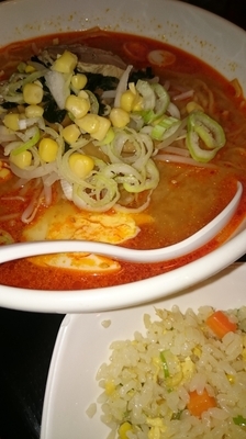 「みそラーメン（ランチセット）」@金福源の写真