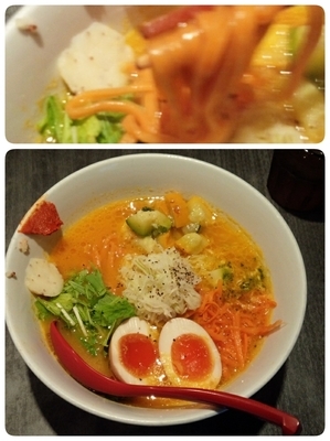 「ベジソバ玉子いり」@ソラノイロ ARTISAN NOODLESの写真