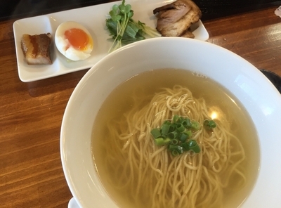 「アゴ節黒さつま」@塩らーめん 千茶屋の写真