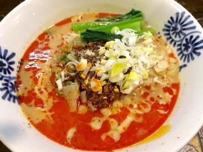 「【限定】淡麗鶏坦々蕎麦（850円）」@特級鶏蕎麦 龍介の写真