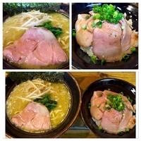 ☆ミニラーメンとチャーシュ丼(長男丼)☆